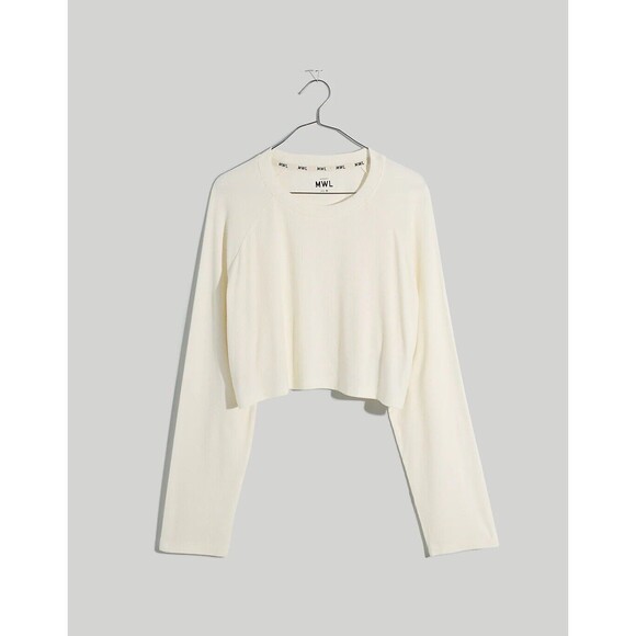Madewell Raglan Supercropped Tee NWT Size S - Picture 1 of 8